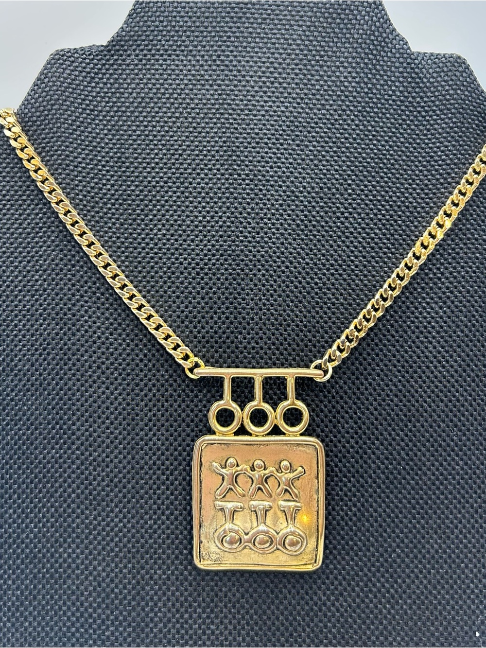 Accessocraft NYC ‘78 Statement Pendant Necklace by Cathy Gins